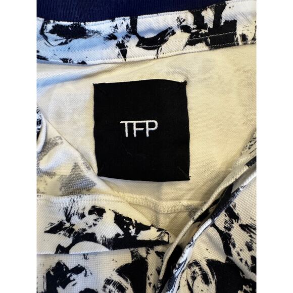 FURI SPORT x TFP Rippling Shadows Men's Polo Shirt in Size Medium - Picture 5 of 8